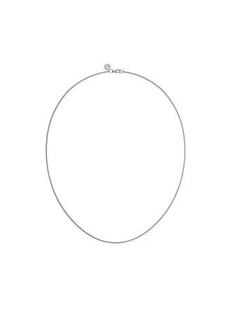 EDBLAD | Collier CHARMENITY CHAIN CURB 45cm or | silber